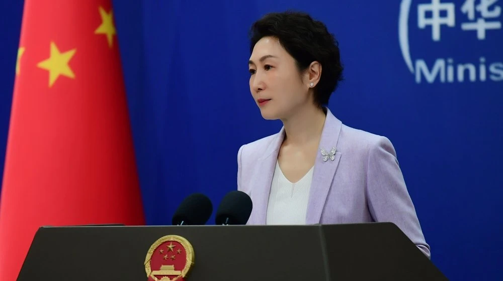 Mao Ning, spokesperson for the Chinese Foreign Ministry, speaks to journalists. (File photo: X/@SpoxCHN_MaoNing)